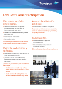 Low Cost Carrier Participation