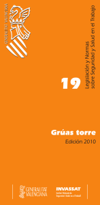 Grúas Torre para obras y otras aplicaciones - Invassat