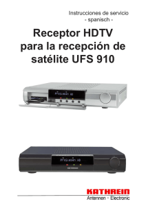 9363098c, Instrucciones de servicio Receptor HDTV para
