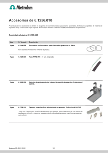 Cabezal de medida RDE para aparatos Professional VA/CVS