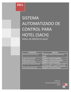 sistema automatizado de control para hotel (sach)