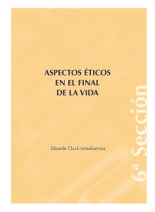 Aspectos éticos en el final de la vida