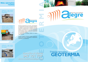 geotermia - Instalaciones Alegre