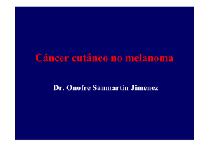 Cáncer cutáneo no melanoma