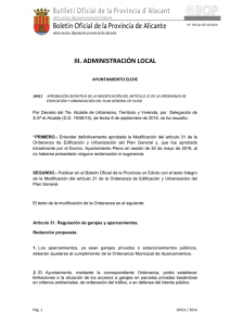 Butlletí Oficial de la Província d´Alacant Boletín Oficial de la