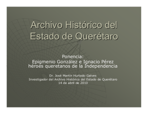 Ignacio Pérez - Archivo General de la Nación