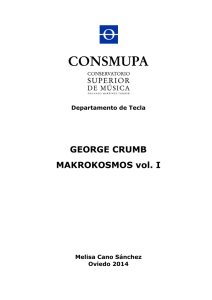 GEORGE CRUMB MAKROKOSMOS vol. I - RIA