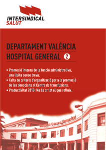 DEPARTAMENT VALÈNCIA HOSPITAL GENERAL 2