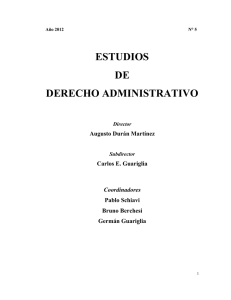 estudios de derecho administrativo