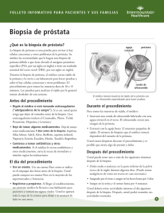 Biopsia de próstata - Intermountain Healthcare