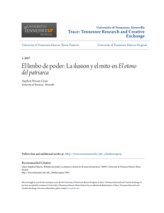 El limbo de poder: La ilusion y el mito en El otono del patriarca