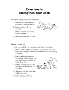 Exercises to Strengthen Your Back - Spanish