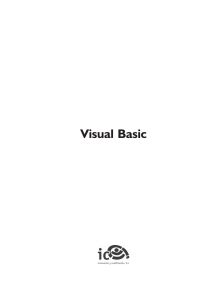 Visual Basic - Innovación y Cualificación