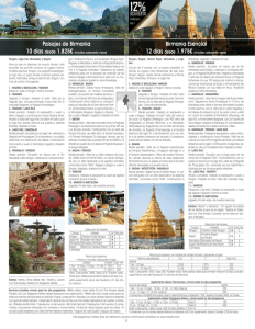 Birmania esencial Paisajes de Birmania
