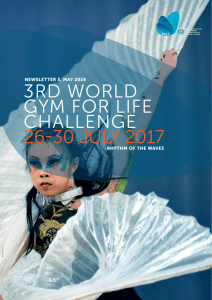 3rd world gym for life challenge 26-30 july 2017