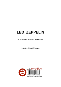 Led Zeppelin y la escena del Rock en Mexico
