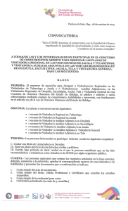 convocatoria - Comisión de Derechos Humanos del Estado de