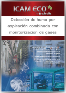 Detección de humo por aspiración combinada con monitorización