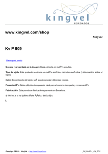 www.kingvel.com/shop Kv P 909