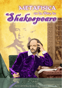 Metafísica en la Obra de Shakespeare