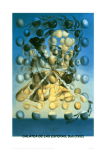 GALATEA DE LAS ESFERAS, Dalí (1952)