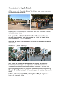 Comando de la Ira Brigada Blindada Guarnición Ejército “La Rioja”