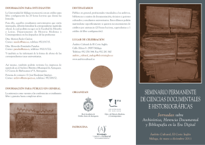 SEMINARIO ARCHIVO folleto - Instituto de Academias de Andalucía