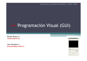 Programación Visual (GUI)