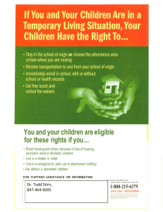 You and your children are eligible for these rights if you