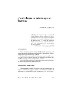 ¿Vale Jesús lo mismo que el ladrón?