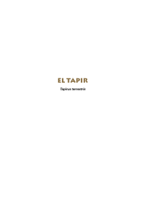 EL Tapir - FUNDACION TEMAIKEN
