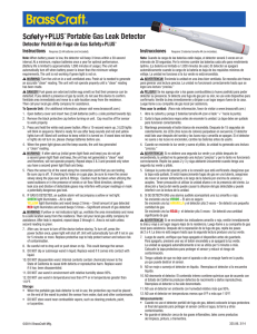 Portable Gas Leak Detector