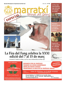 La Fira del Fang celebra la XXXI edició del 7 al 15 de