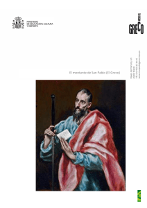 El montante de San Pablo (El Greco)