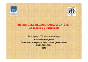 Inf Relacionada a catéteres