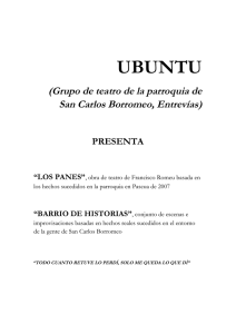 UBUNTU (Grupo de teatro de la parroquia de San Carlos Borromeo