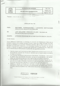 Descargue circular Nro. 086. - Secretaría de Educación de Popayán