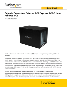 Caja de Expansión Externa PCI Express PCI