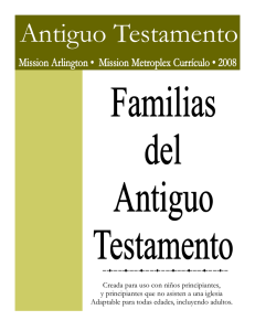 Antiguo Testamento - Mission Arlington