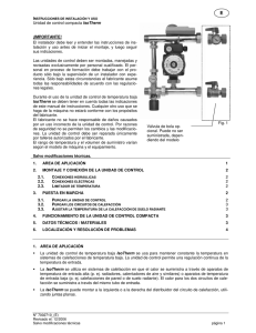 Unidad de control compacta IsoTherm