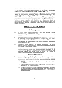 Convocatoria auxiliar administrativo interino PDF