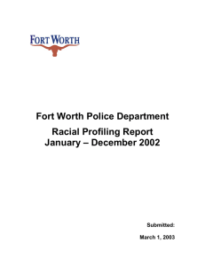 2002 - Fort Worth Police Department