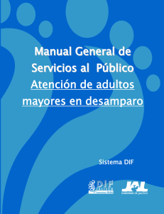 Manual General de Servicios al Público Atención de adultos