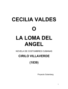 Villaverde, Cirilo, CECILIA VALDES
