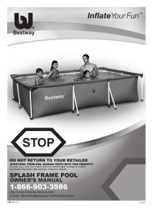 splash frame pool