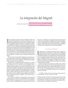 La integración del Magreb - revista de comercio exterior