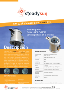Descargue el folleto: SW-02 sky imager para