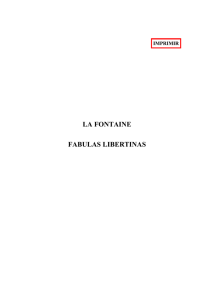 Fábulas Libertinas - La Fontaine
