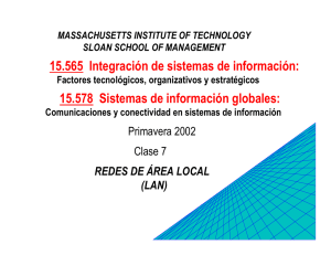 15.565 Integración de sistemas de información: 15.578 Sistemas de