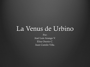La Venus de Urbino